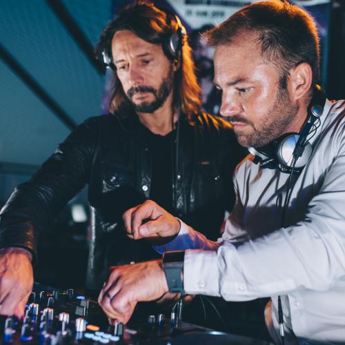 Dj set avec Bob Sinclar (Nantes-le Nid) juin 2019