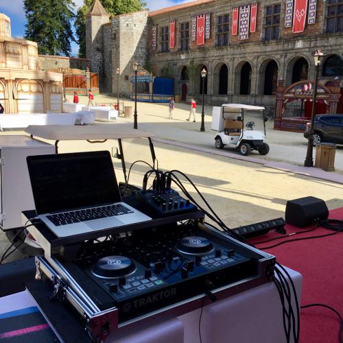 dj set pour les 40 ans du Puy du Fou (juin 2017)